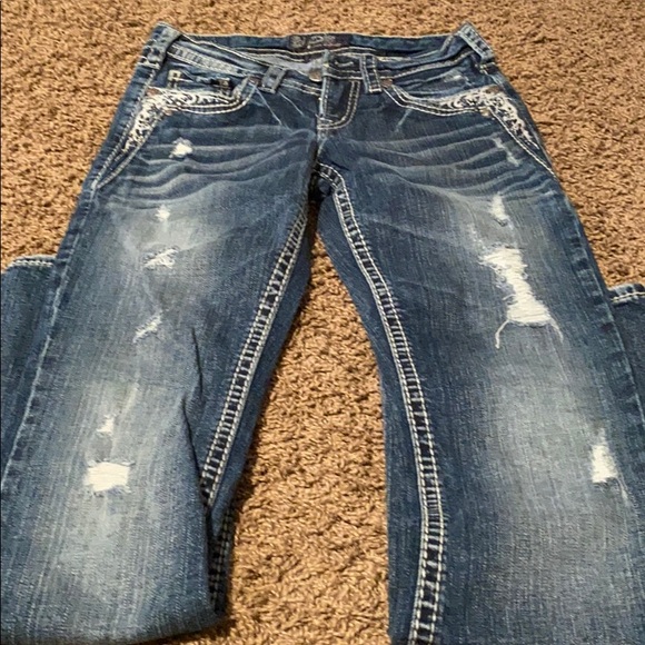 Silver bootcut jeans - Picture 2 of 3
